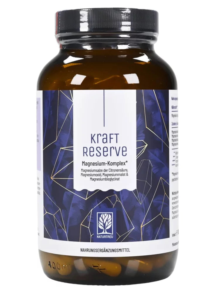 Naturtreu Kraftreserve Magnesium-Komplex Kapseln (180St)