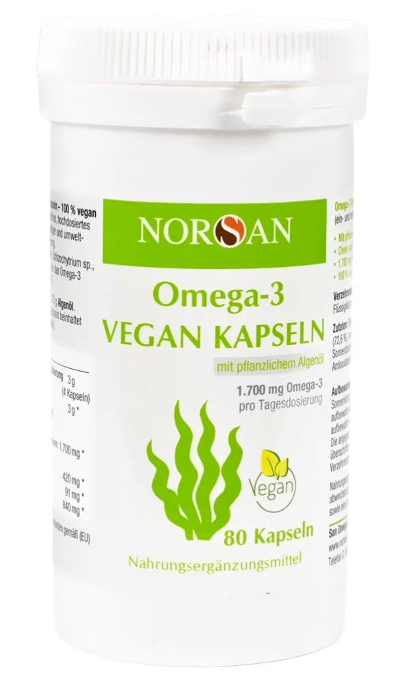 NORSAN Omega-3 vegan Kapseln (80St)