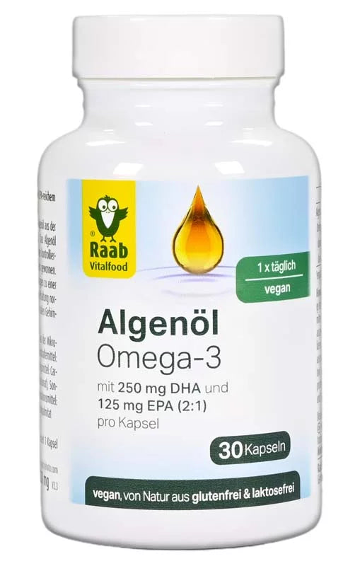 Raab Algenöl Omega-3 Kapseln (30St)